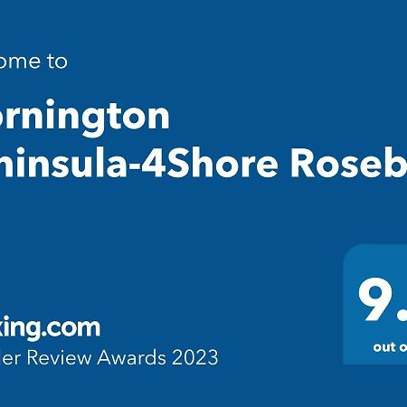 Willa Mornington Peninsula-4Shore Rosebud Zewnętrze zdjęcie